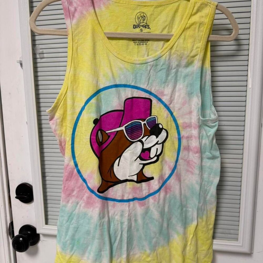 Buc-ee's tie dye tank top size Small